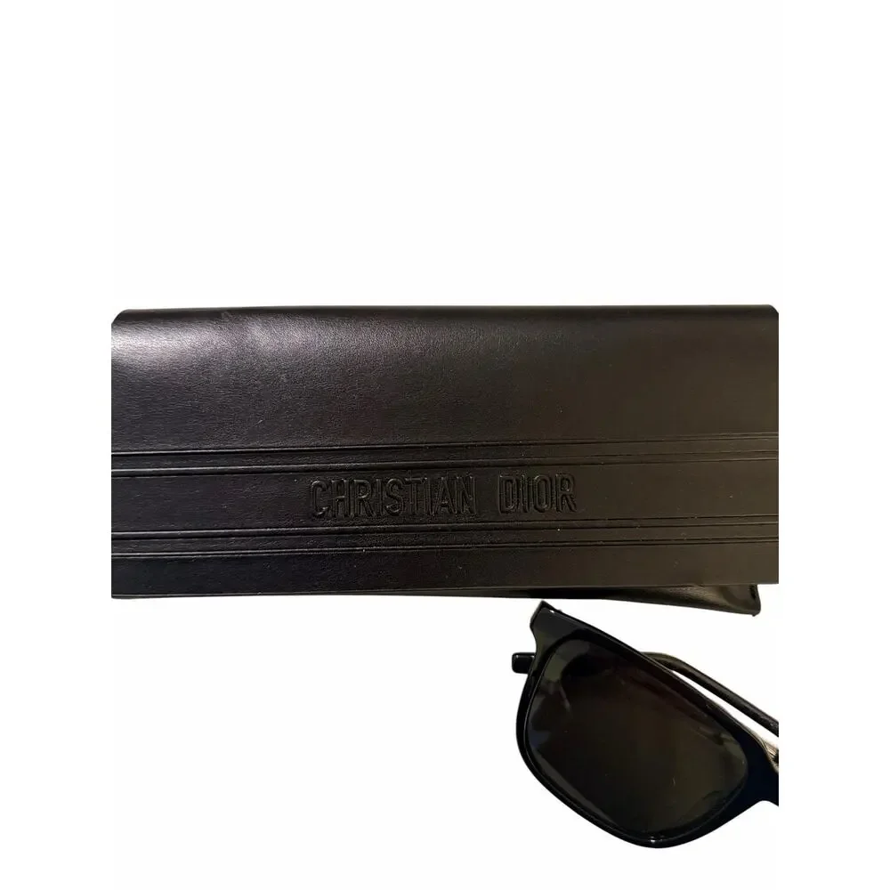 Christian Dior NWOT DiorTag SU Sunglasses in Black/Gold